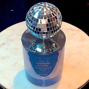 DW HOME CANDLE CASHMERE & LINEN  2 WICK RICHLY SCENTED NEW 13.2 oz